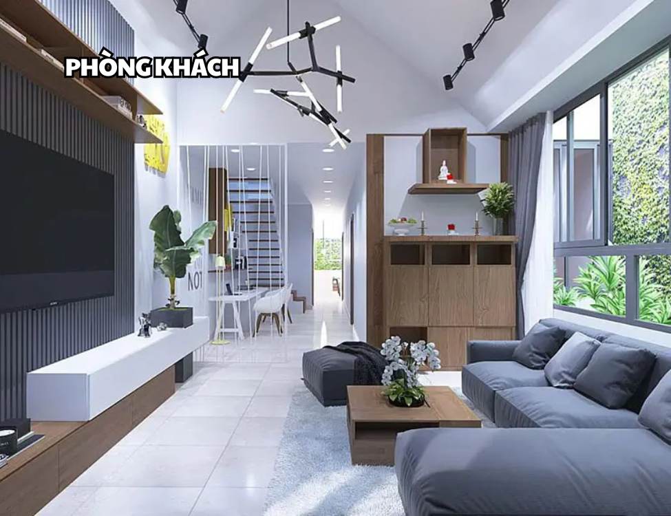 Cách bố trí nội thất thông minh cho nhà siêu nhỏ 4x8m 2 tầng