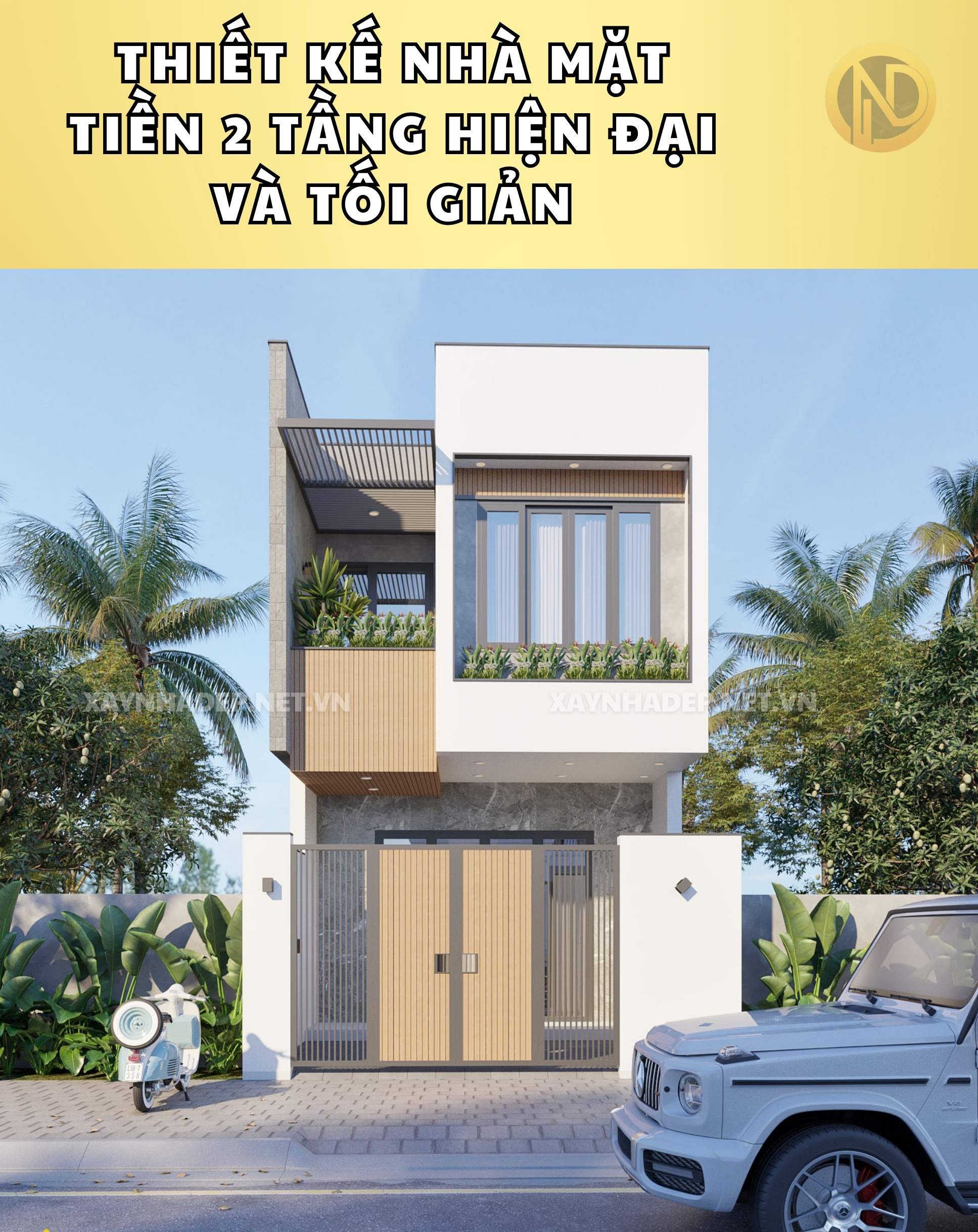 nhà 32m2 đẹp