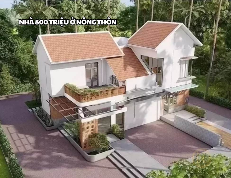 Nhà 800 triệu ở nông thôn