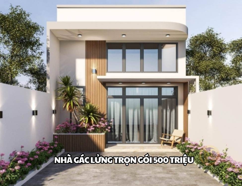 Xây nhà gác lửng trọn gói 500 triệu