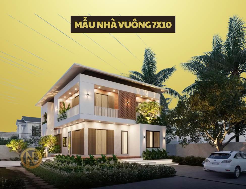 Giới thiệu về mẫu nhà vuông 7x10