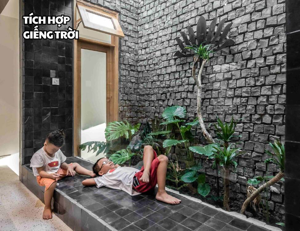 Tích hợp giếng trời