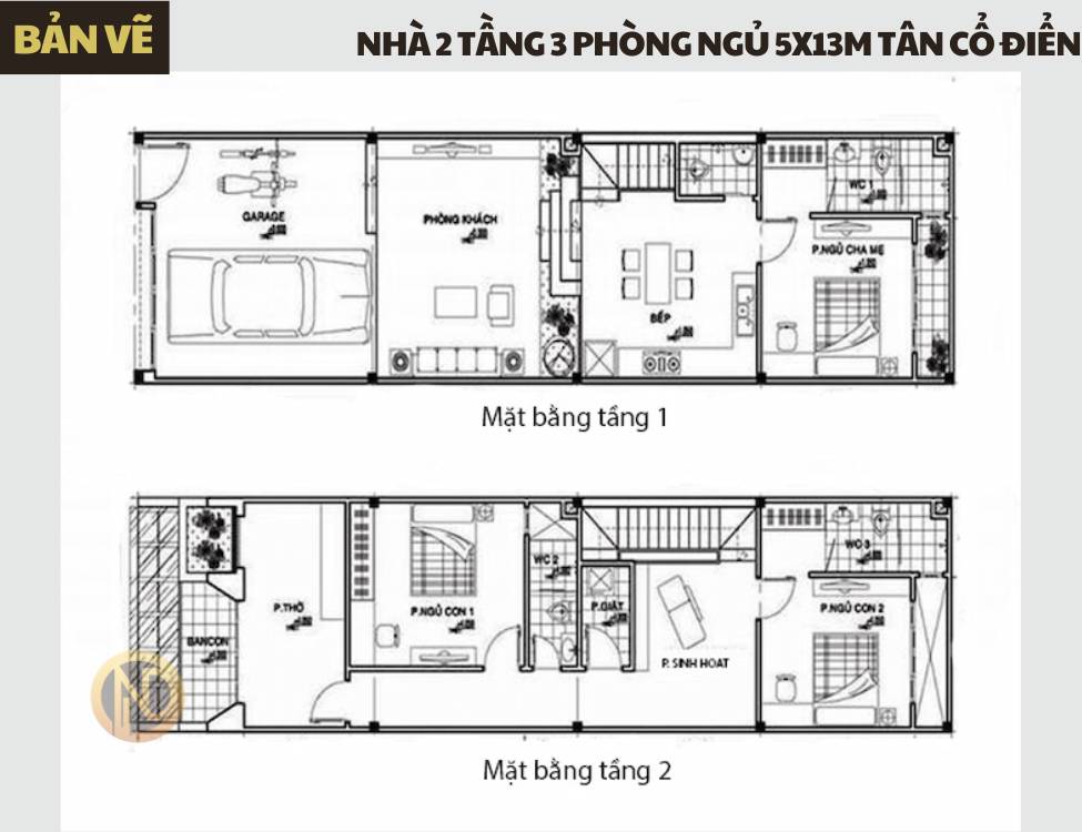 phong cách tân cổ điển sang trọng