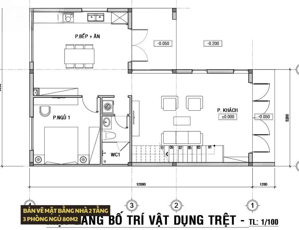 bản vẽ mặt bằng