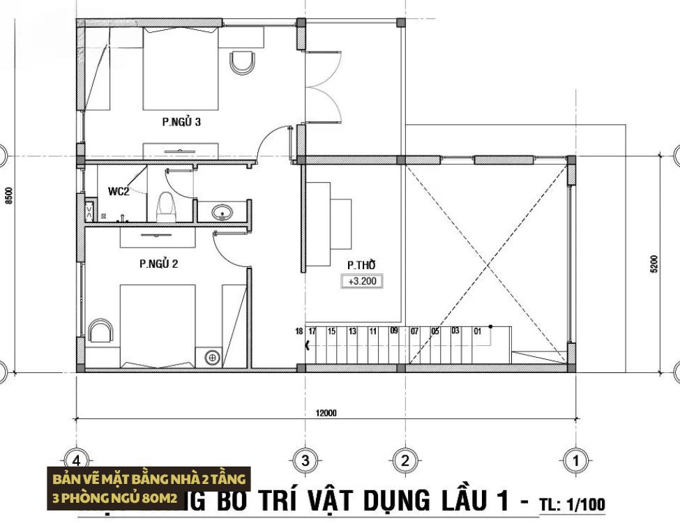 bản vẽ mặt bằng