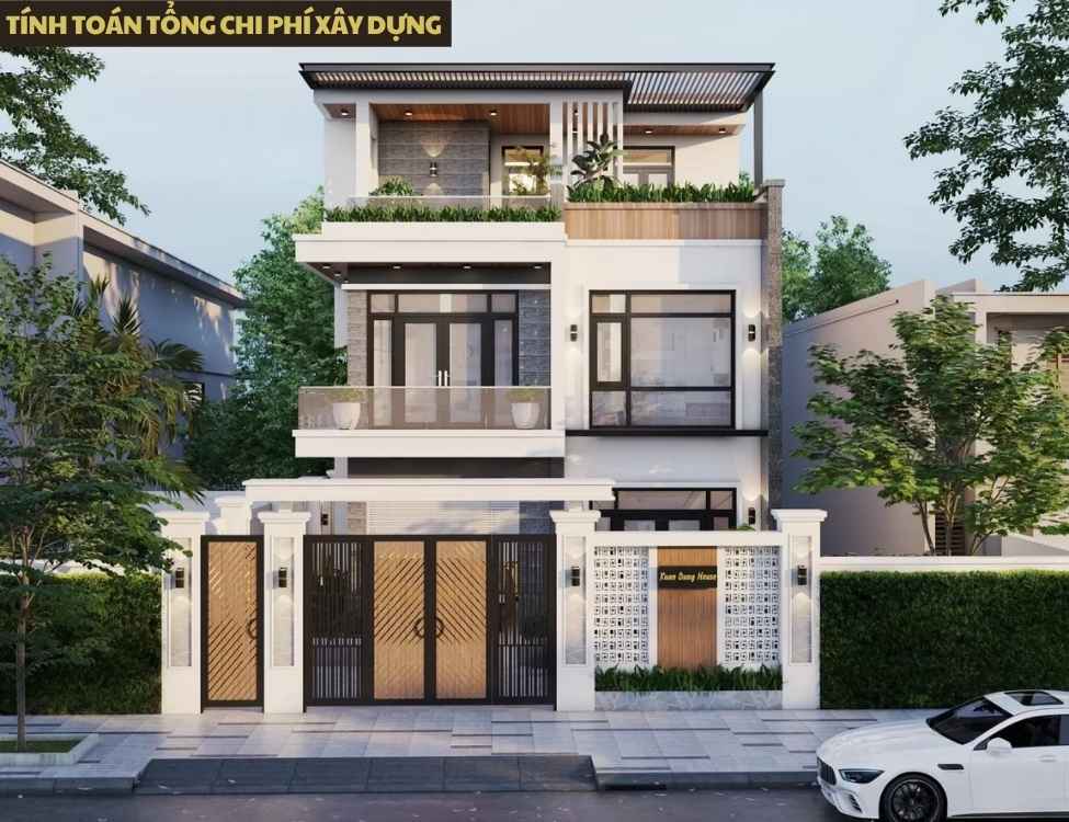 Lưu ý khi xây nhà 80m2 3 tầng 