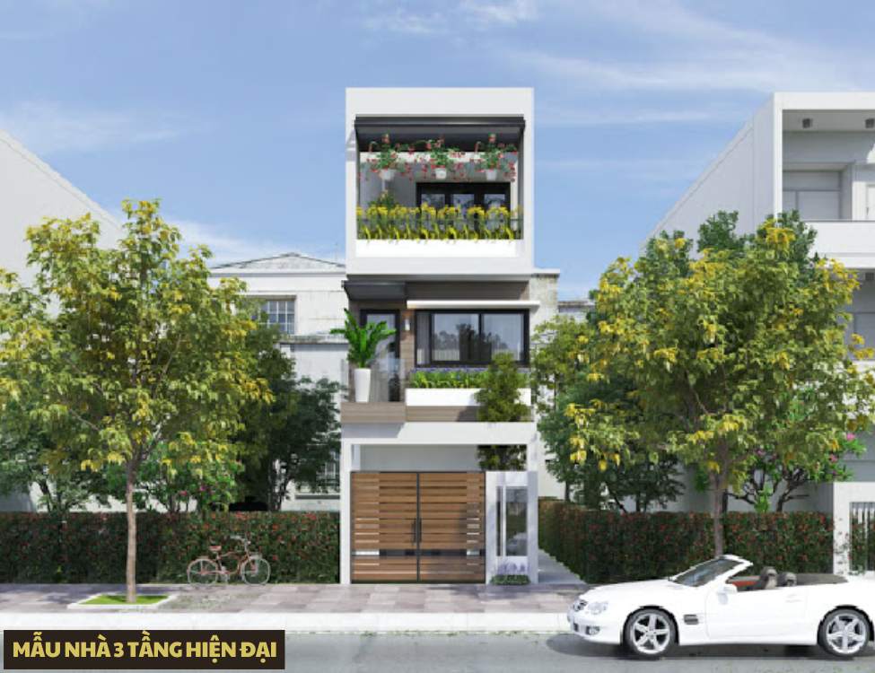 thiết kế nhà 5x16m có thang máy