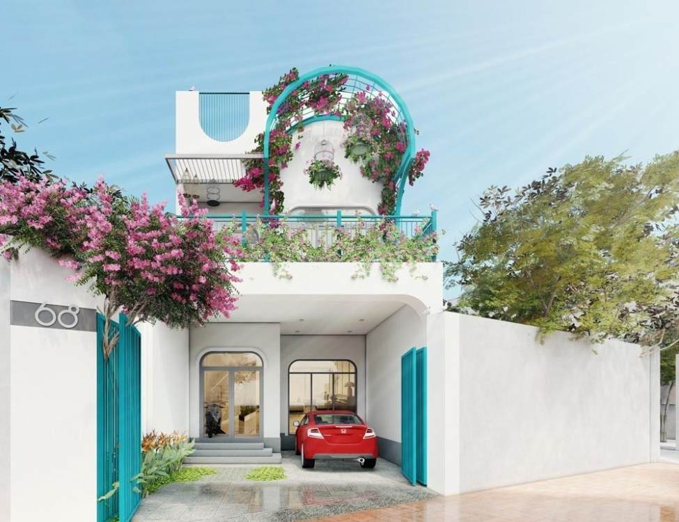 Thiết Kế Nhà 5x16m 2 Tầng