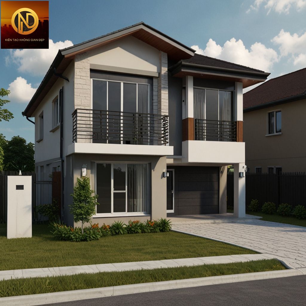 mẫu nhà biệt lập 1 tầng