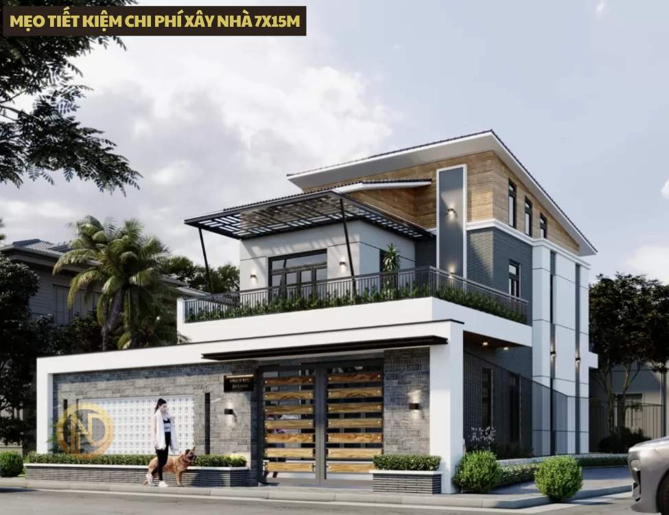 Mẹo Tiết Kiệm Chi Phí Xây Nhà 7x15m