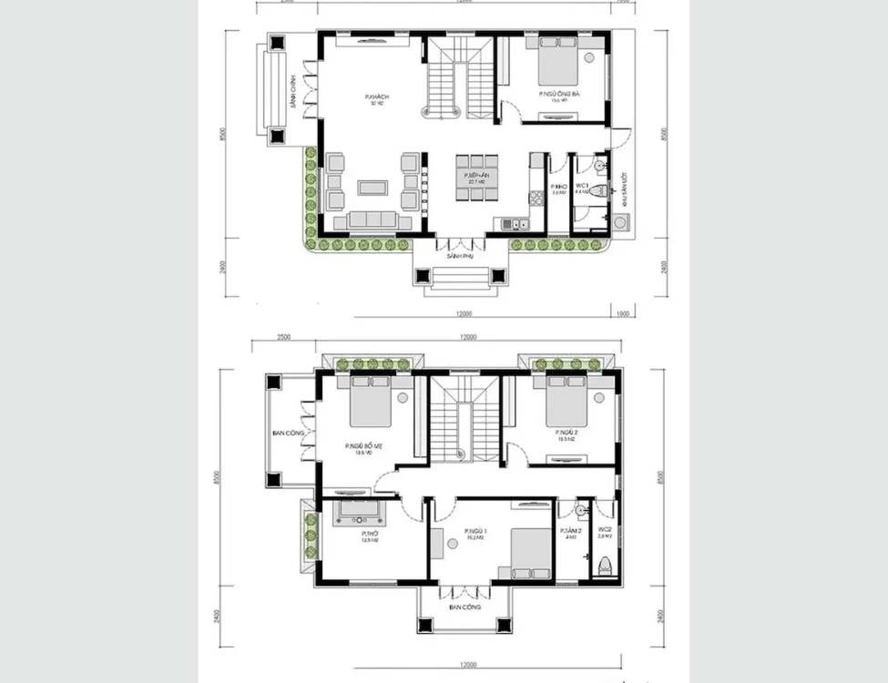 Nguyên Tắc Bố Trí Mặt Bằng Nhà 7x11m