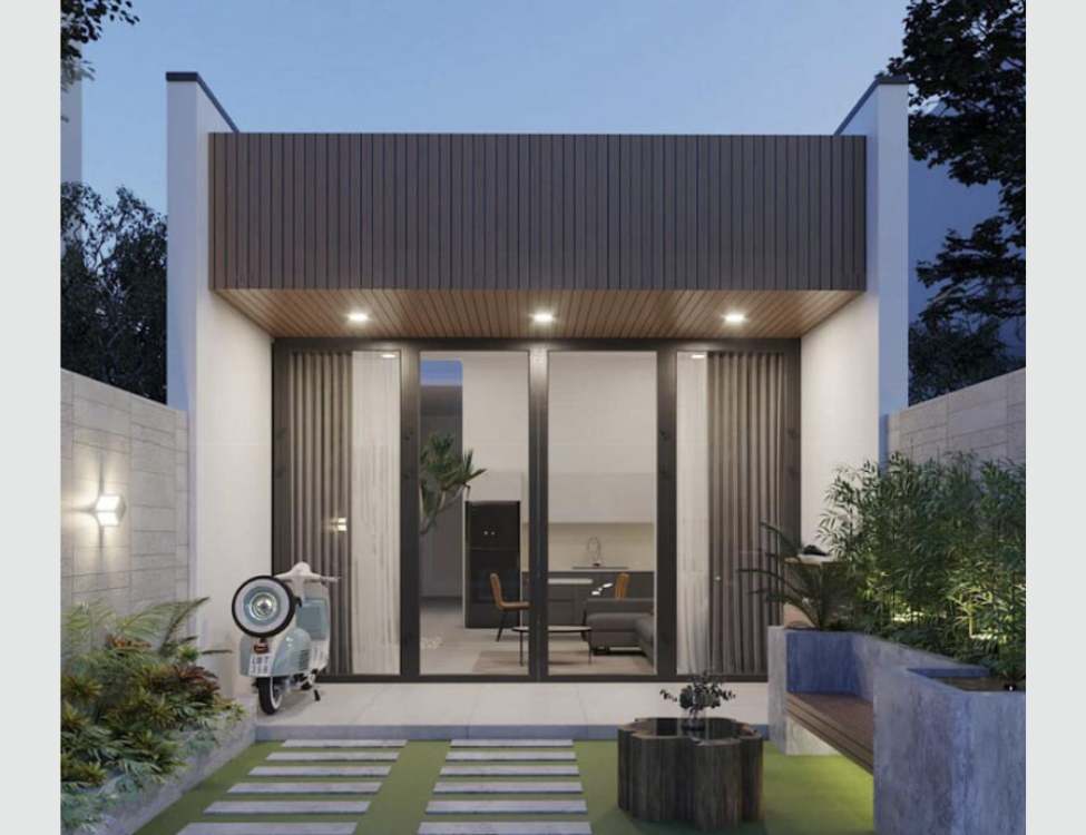 Nhà mái bằng 5x10m