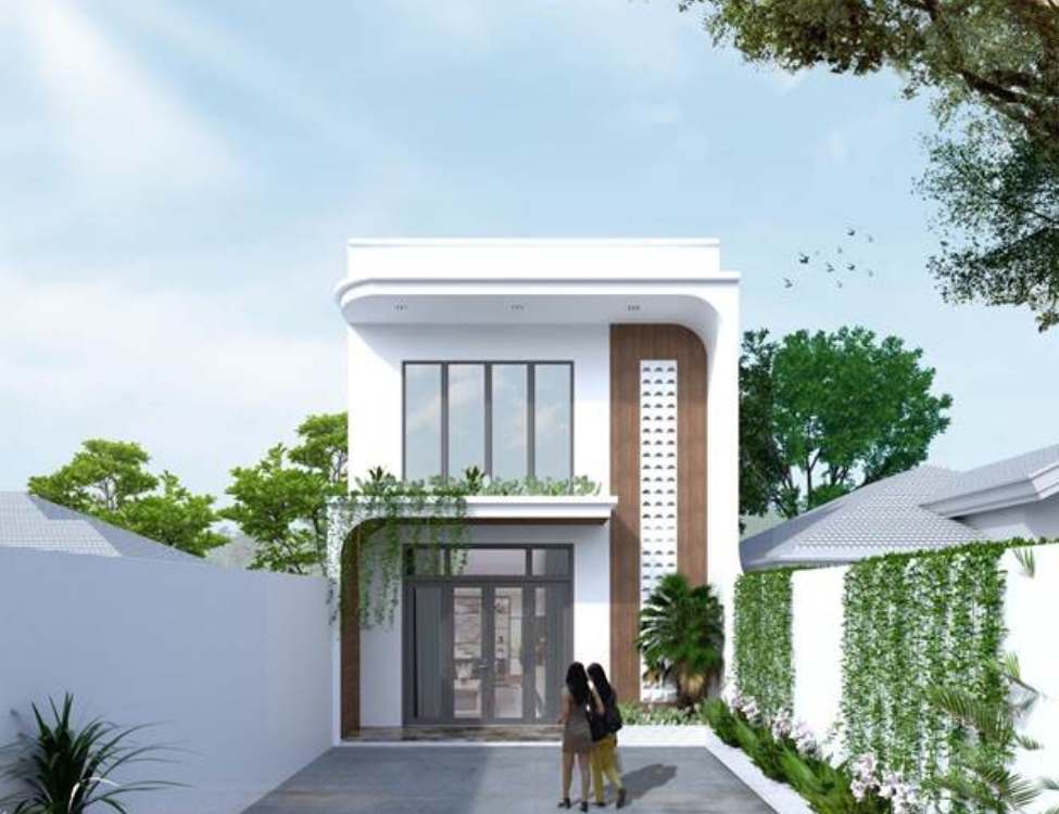 Mẫu nhà 5x10m gác lửng cấp 4 đẹp tiết kiệm
