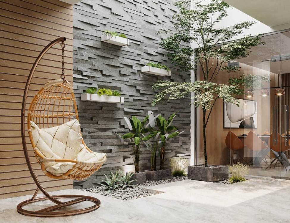 nhà có giếng trời