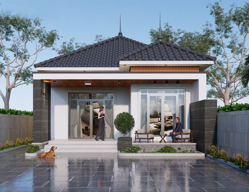 mẫu nhà 5x10m cấp 4