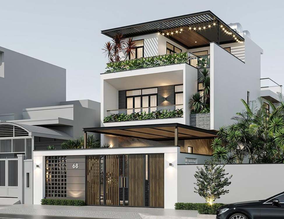 Tổng Quan Về Nhà Mặt Tiền 7m 2 Tầng