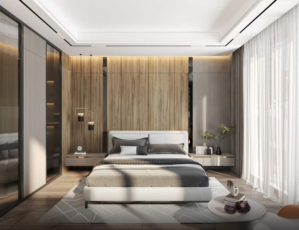 Phòng ngủ nhà 7x11m