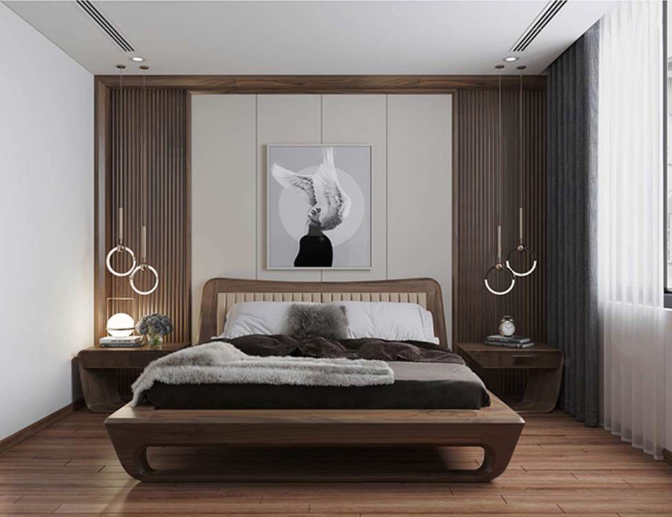 Hai phòng ngủ cho nhà cấp 4 5x10