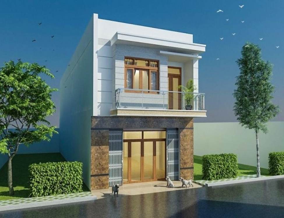 Nhà 2 tầng 5x10m có gara