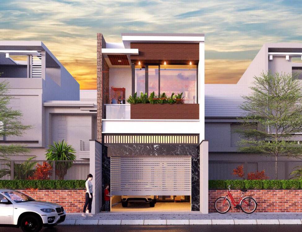 Nhà 2 tầng 5x10m có gara