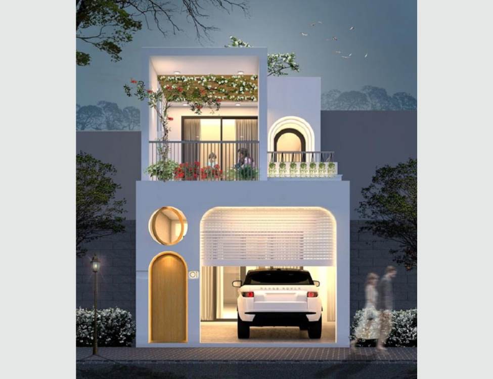 Nhà 2 tầng 5x10m có gara