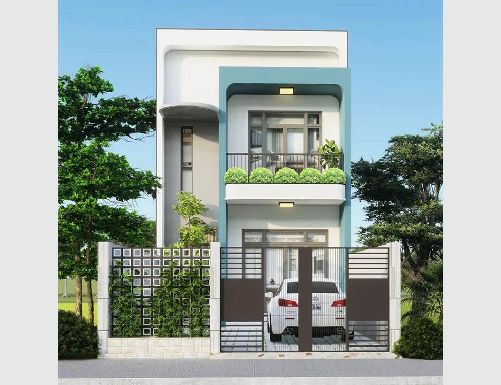Nhà 2 tầng 5x10m có gara