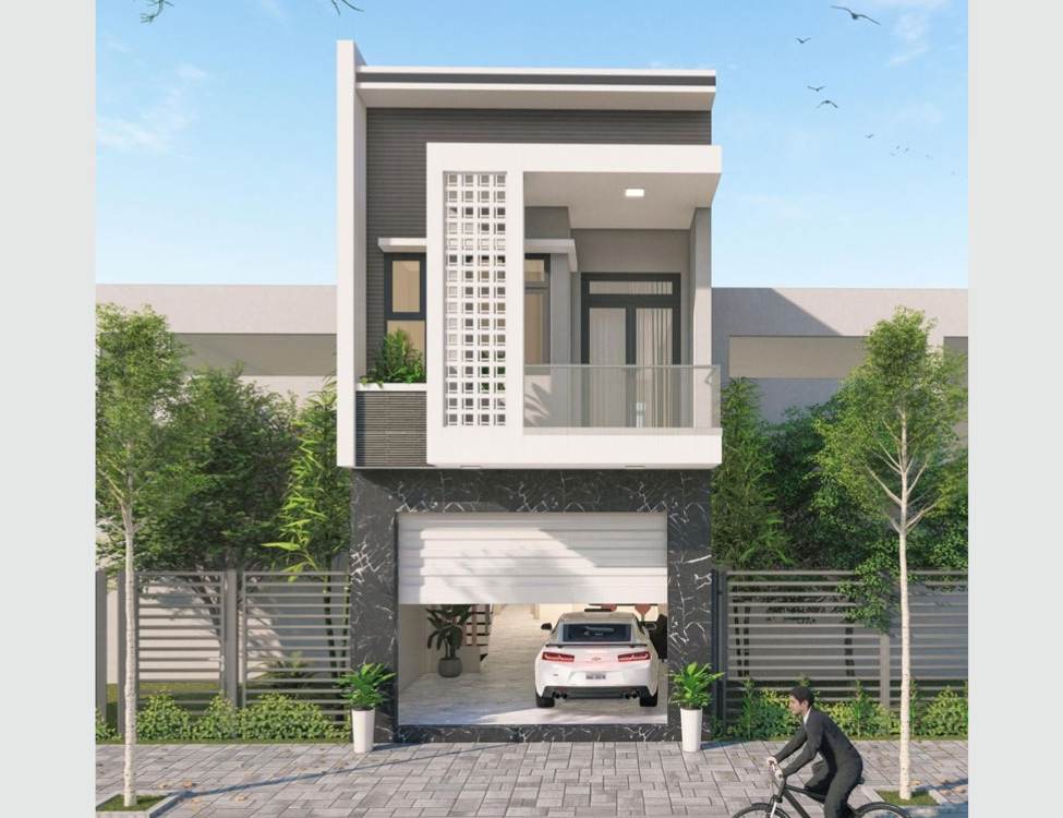 Nhà 2 tầng 5x10m có gara