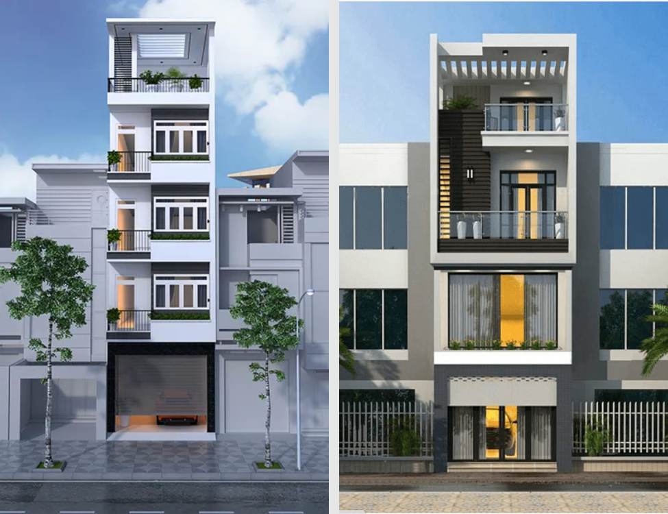 Nhà 5x10m 4 tầng có gara