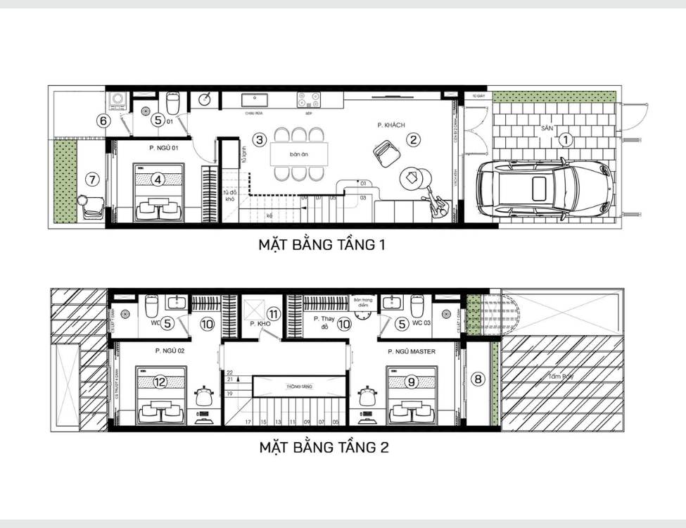 Nhà 2 tầng 5x10m có gara