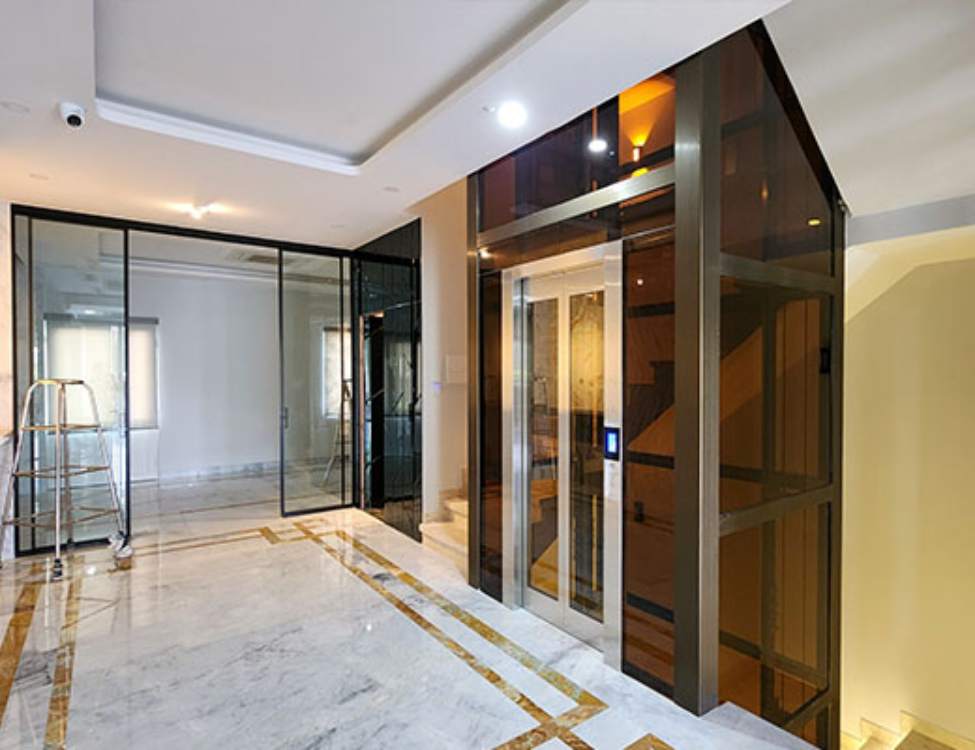 Thang máy phù hợp với nhà 5x10m