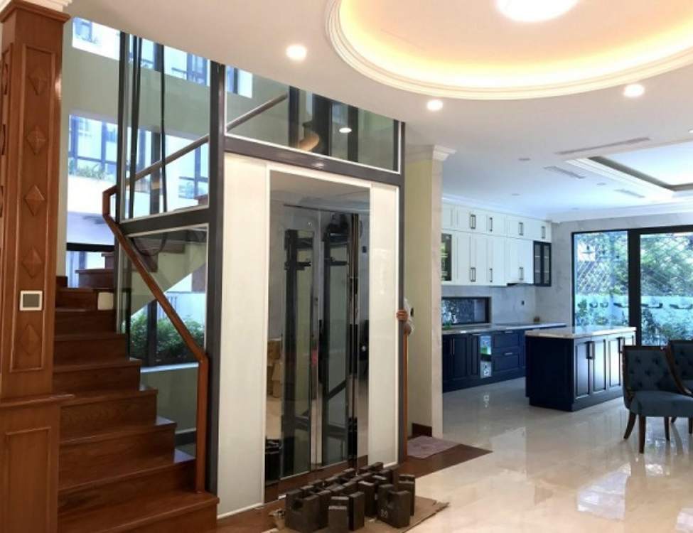Thang máy phù hợp với nhà 5x10m