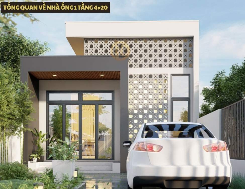 Tổng quan về nhà ống 1 tầng 4×20