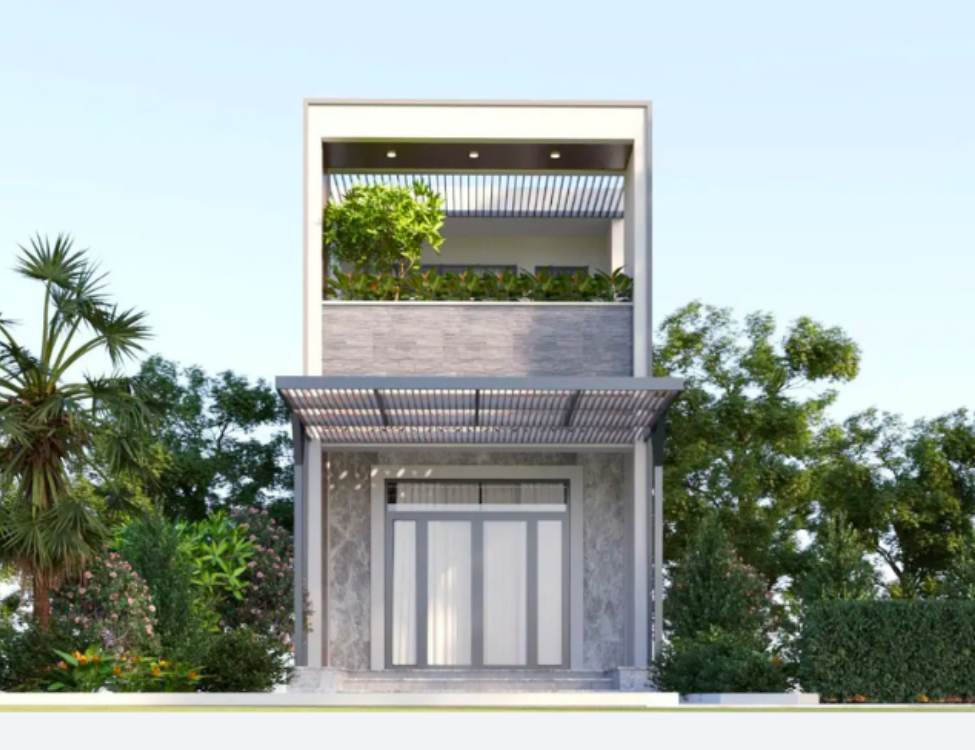 Ví dụ dễ hiểu cho chi phí xây nhà 2 tầng 4x10m