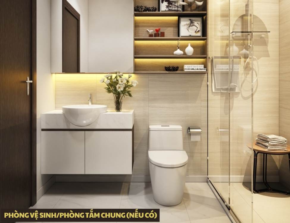 Phòng vệ sinh/phòng tắm chung (nếu có)