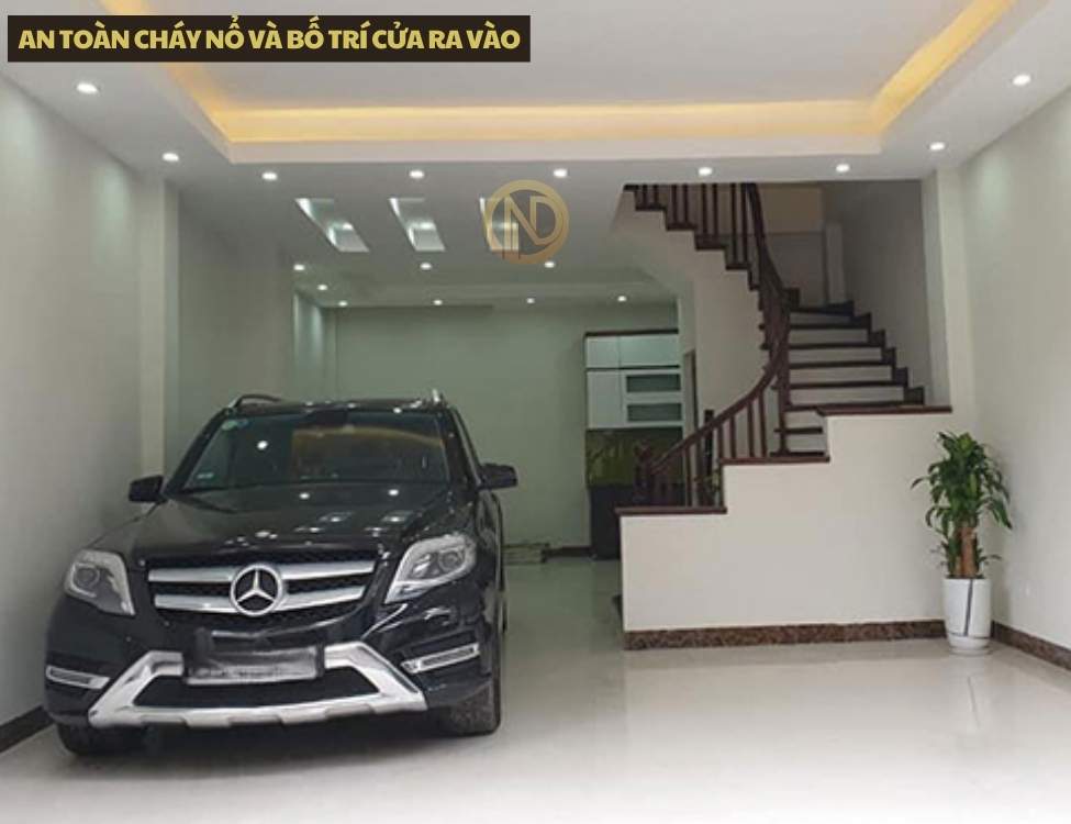 An toàn cháy nổ và bố trí cửa ra vào