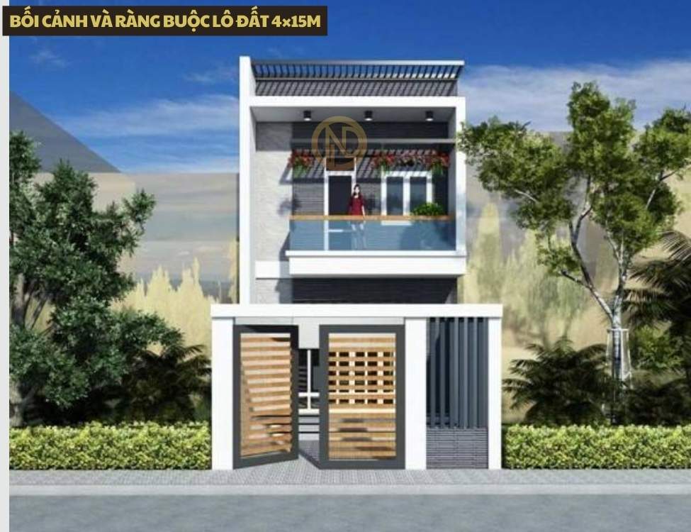 Bối cảnh và ràng buộc lô đất 4×15m