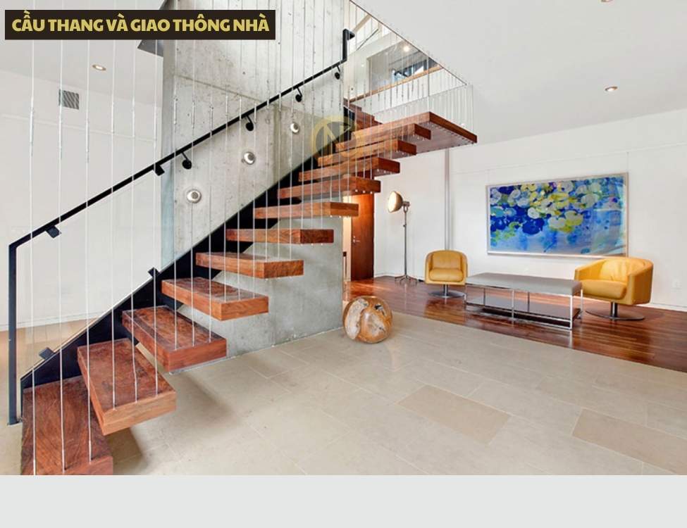 Cầu thang và giao thông nhà