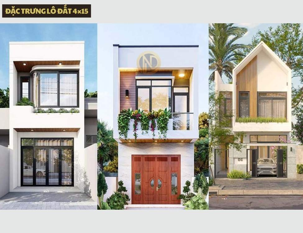 Đặc trưng lô đất 4×15