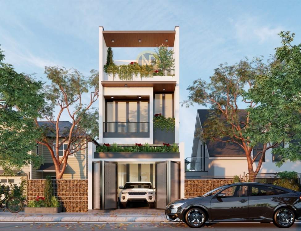 Gara trước nhà