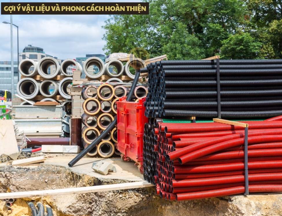 Gợi ý vật liệu và phong cách hoàn thiện