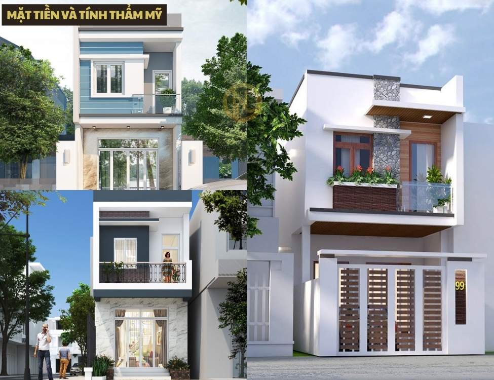 Mặt tiền và thẩm mỹ