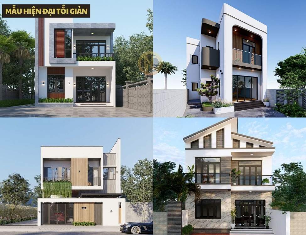 Mẫu hiện đại tối giản