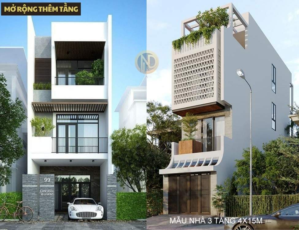 Mở rộng thêm tầng
