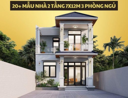 Nhà 2 tầng 7x12m 3 phòng ngủ