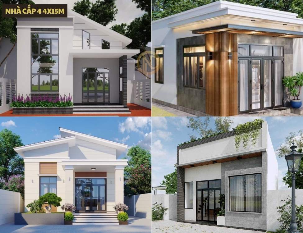 Nhà cấp 4 4x15m