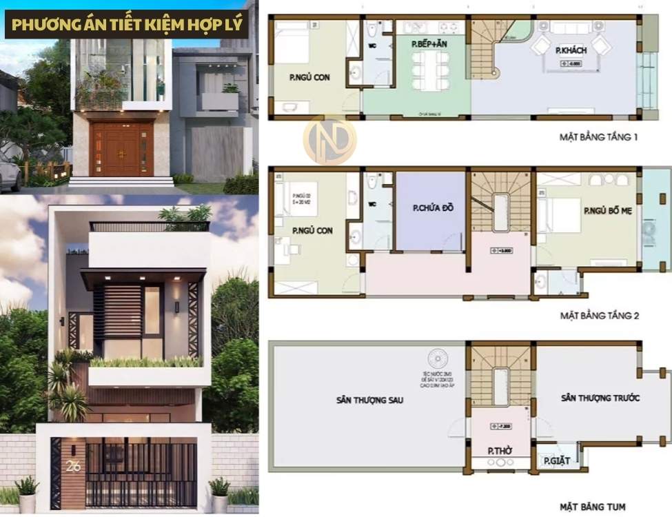 Phương án tiết kiệm hợp lý