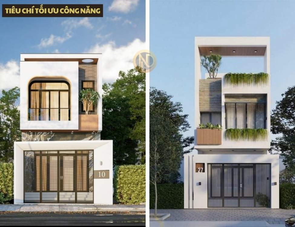 Tiêu chí tối ưu công năng