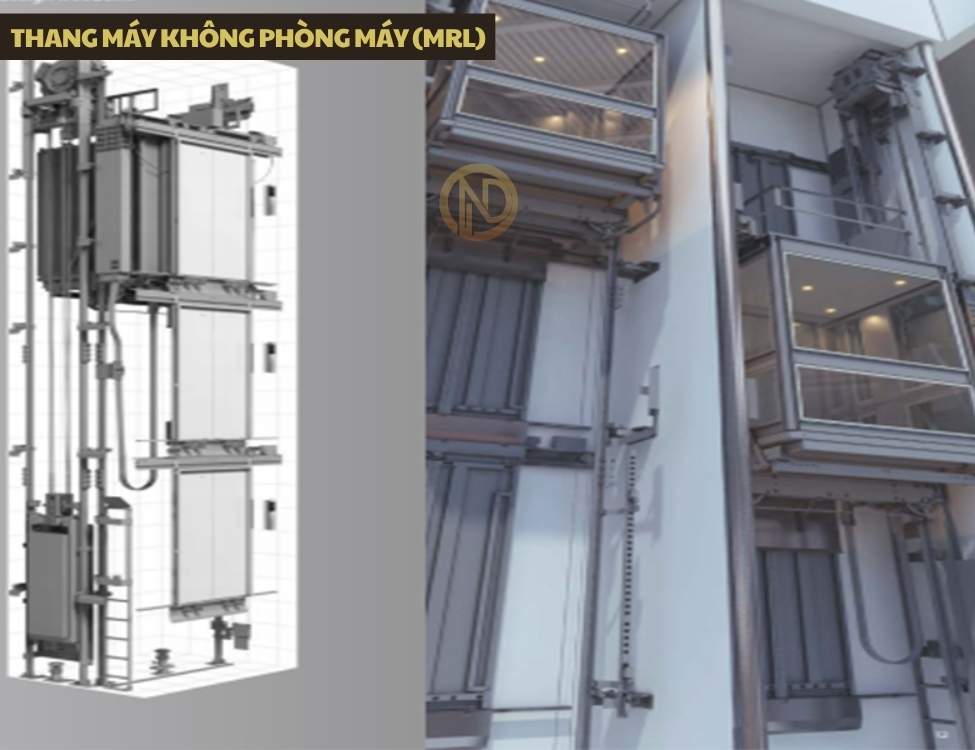 Thang máy không phòng máy