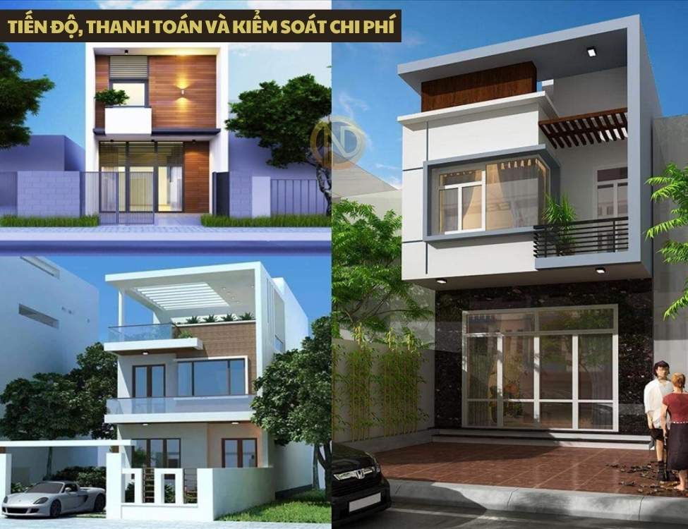 Tiến độ, thanh toán và kiểm soát chi phí