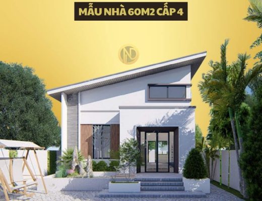 mẫu nhà 60m2 cấp 4